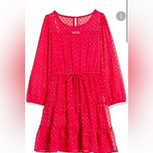 Red dress for girls 9